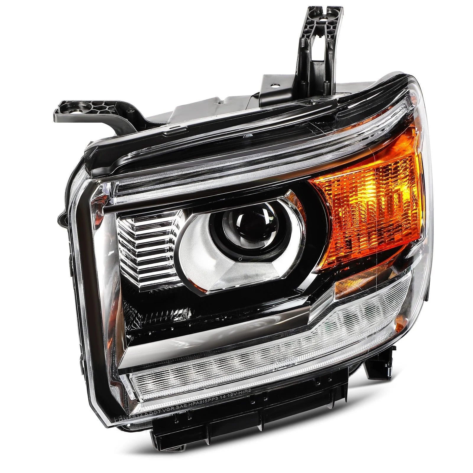 Left Side LED Headlight For 2015-2019 2500HD 3500HD 2014-2015 GMC Sierra 1500 6B93BC-57 [4]