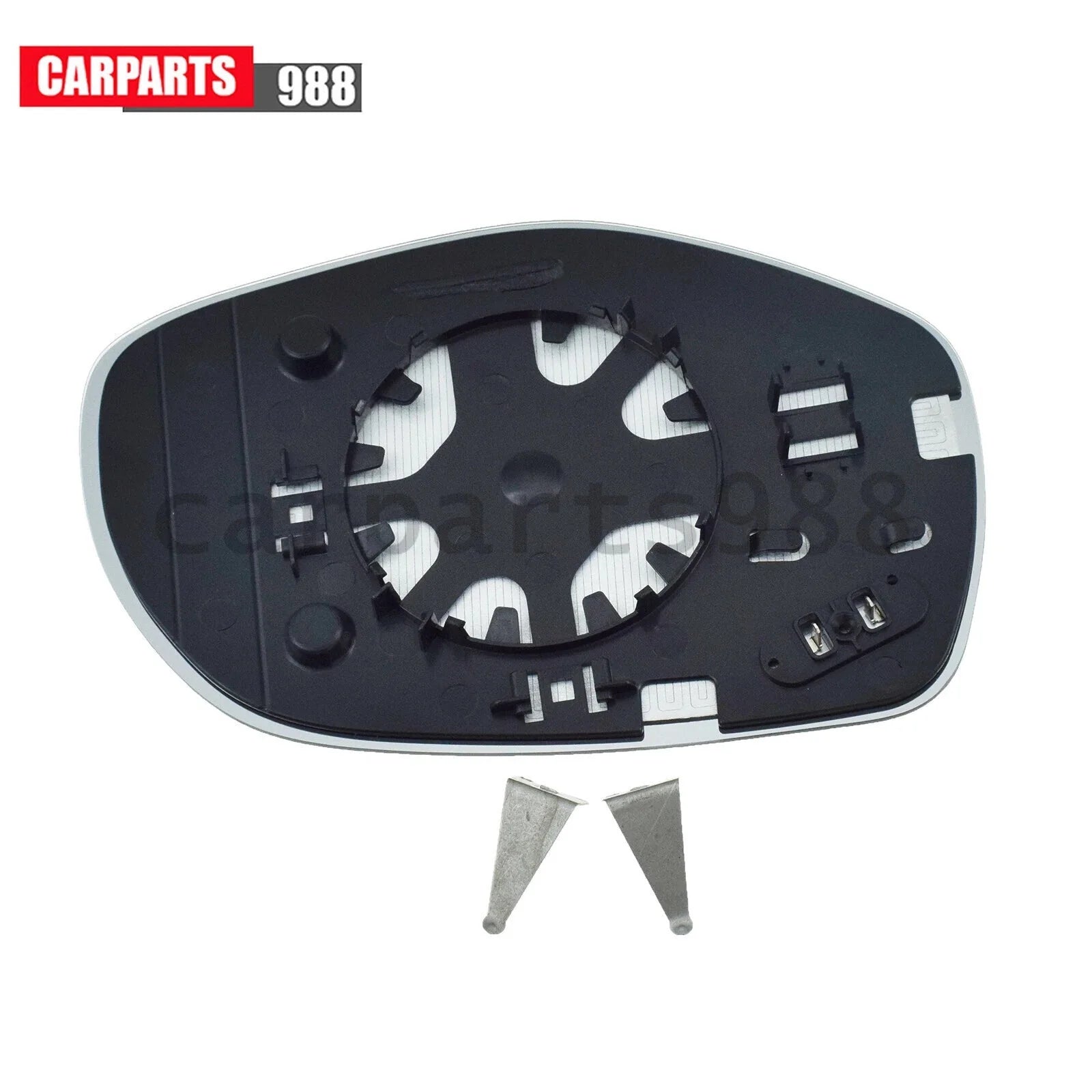 Left Side Rearview Mirror Glass Heated for 2008-2010 Porsche Cayenne 95573103904 6B93BC-57 [8]