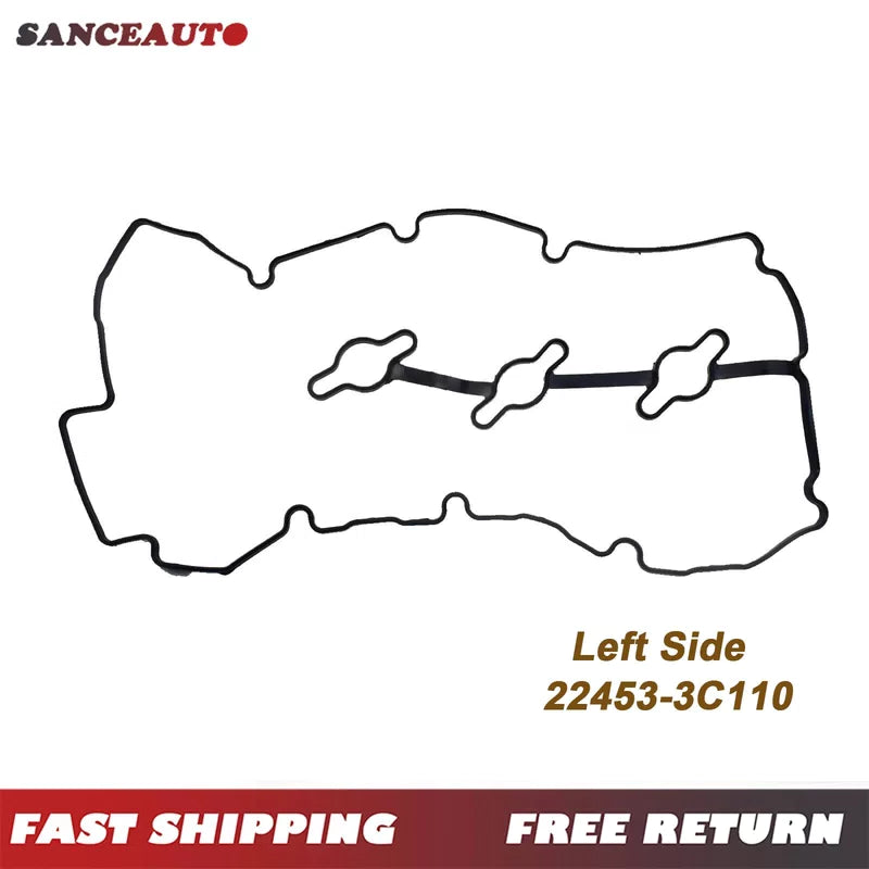 Left Valve Cover Gasket Set for 06-12 Hyundai Kia 3.3L 3.8L V6 22453-3C110 6B93BC-57 [1]