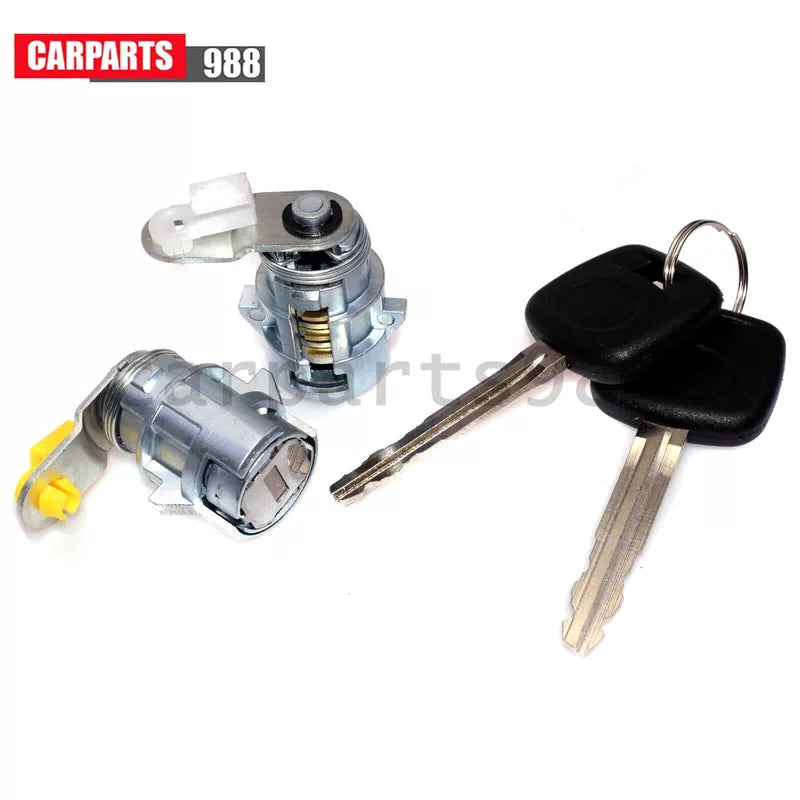 Left & Right Door Lock Set w/ Keys for 1989-98 Toyota 4Runner Pickup 69051-35030 6B93BC-57 [1]
