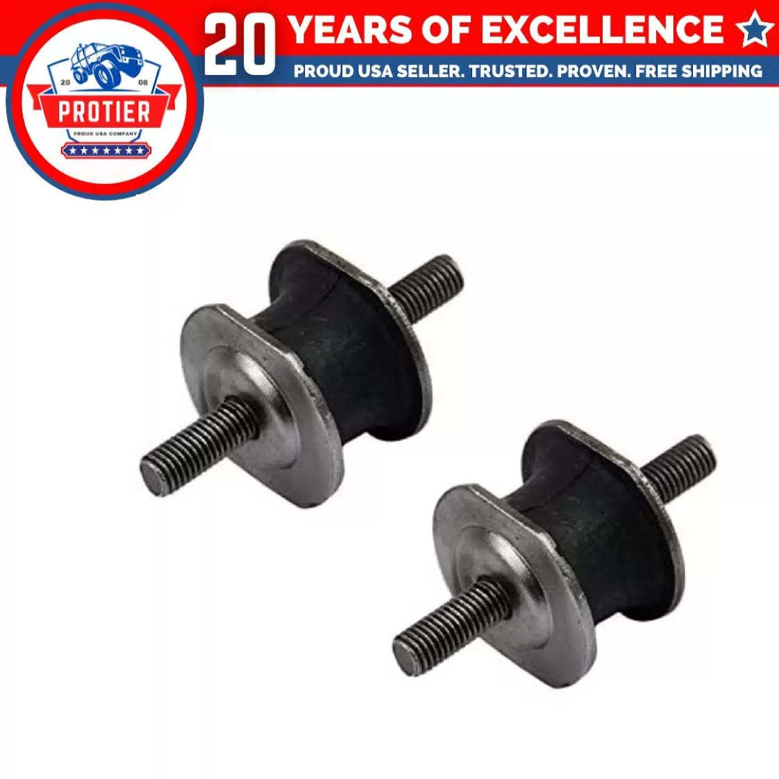 Left & Right Trans Mount 2PCS Fit 08-14 Cadillac CTS 3.6L RWD/10-13 CTS 3.0L 6B93BC-57 [1]