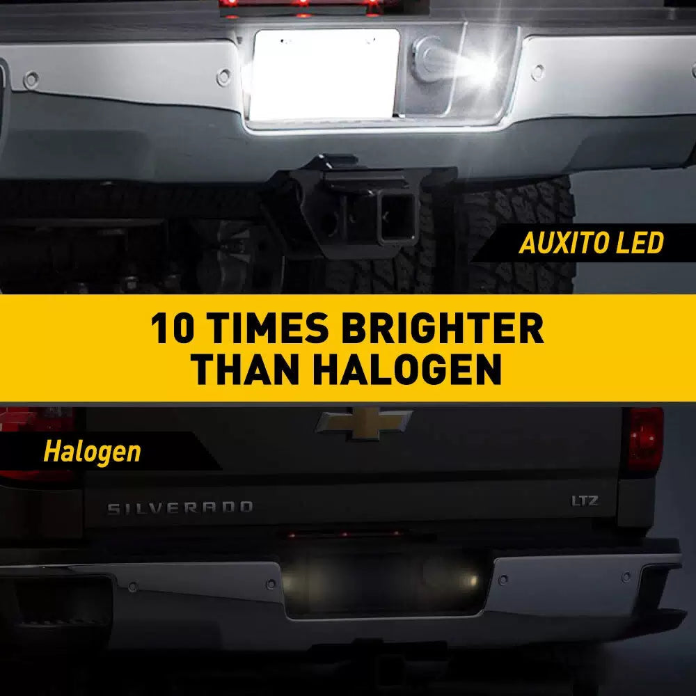 License Plate Rear Bumper Lights LED Lamps For 14-20 Chevy Silverado GMC Sierra 6B93BC-57 [5]