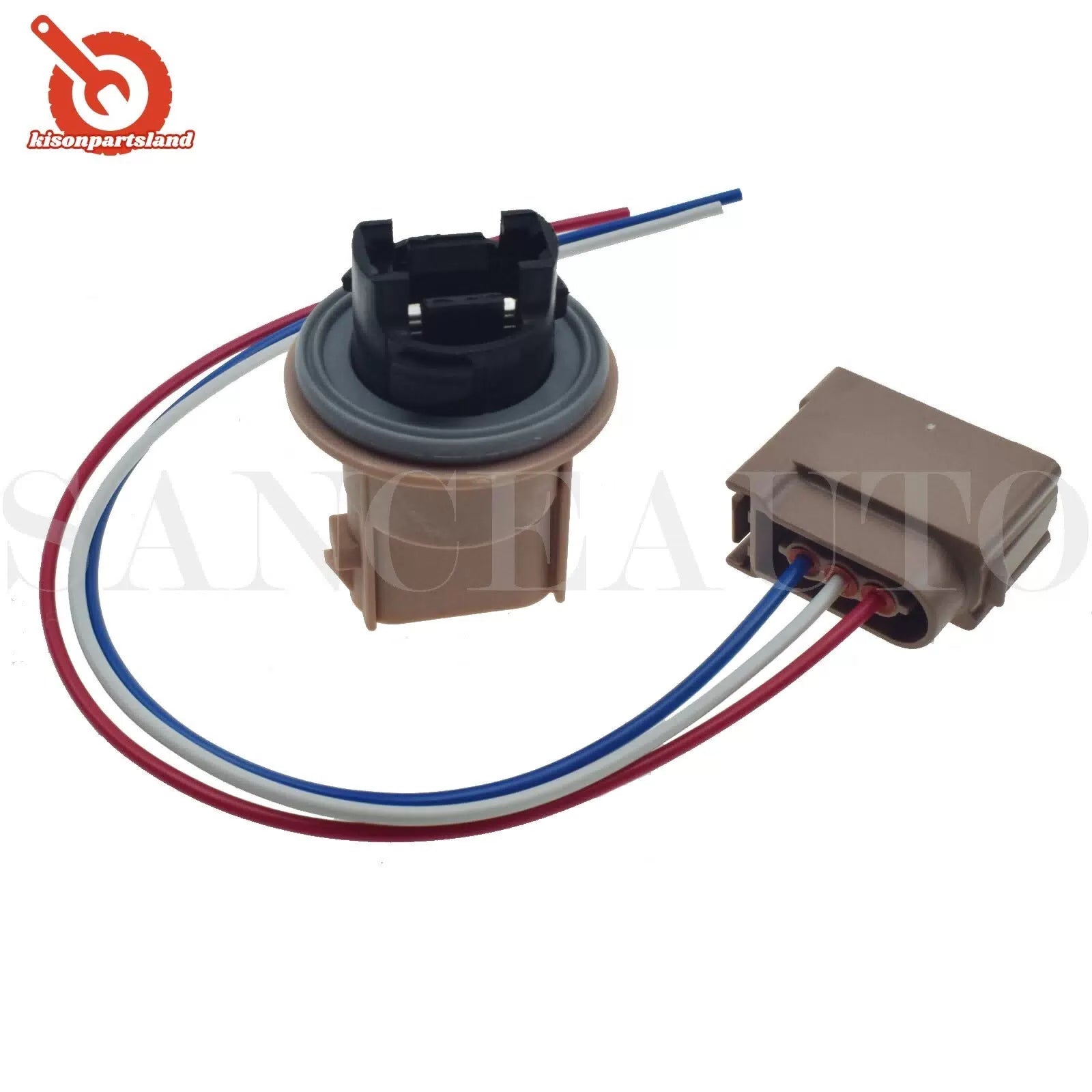 Light Socket w/ Plug Fit 3157 Bulb For Ford Taurus X Fusion Lincoln 2U5Z13411SA 6B93BC-57 [1]