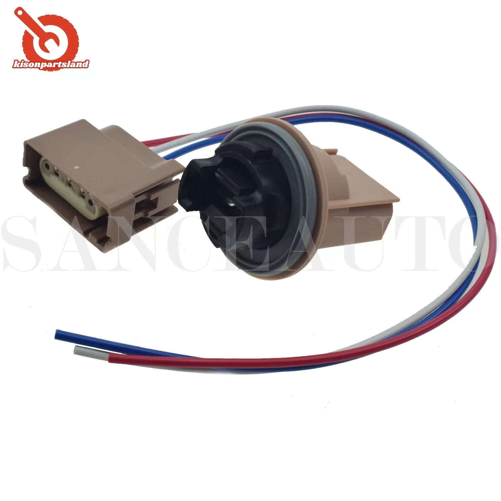 Light Socket w/ Plug Fit 3157 Bulb For Ford Taurus X Fusion Lincoln 2U5Z13411SA 6B93BC-57 [4]