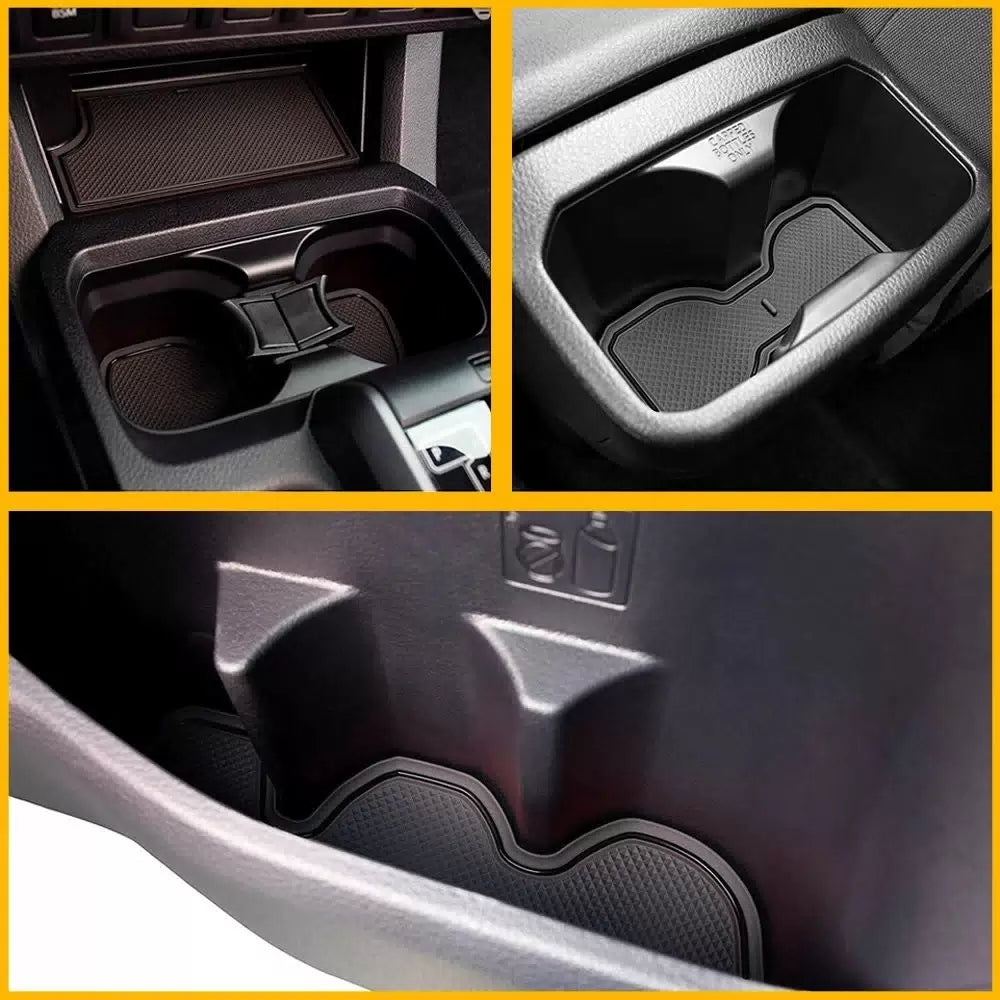 Liner Accessories For Toyota Tacoma 2016-2022 Cup, Console, Door Pocket Inserts 6B93BC-57 [10]