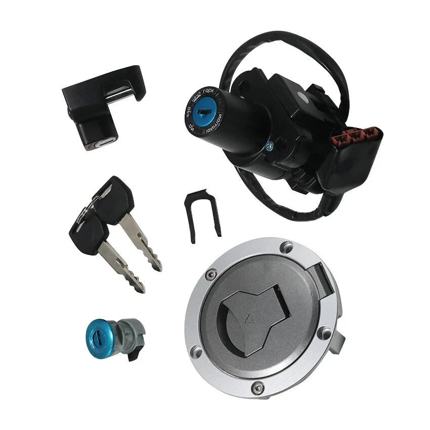 Lock Set Ignition Switch Fuel Gas Cap for Honda CRF250 CRF250RL Rally 2017-2020 6B93BC-57 [6]