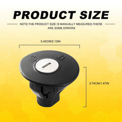 Locking Fuel Cover Gas Cap Tank Plug +2 Keys For F150 Ford Escape Focus Explorer 6B93BC-57 [4]