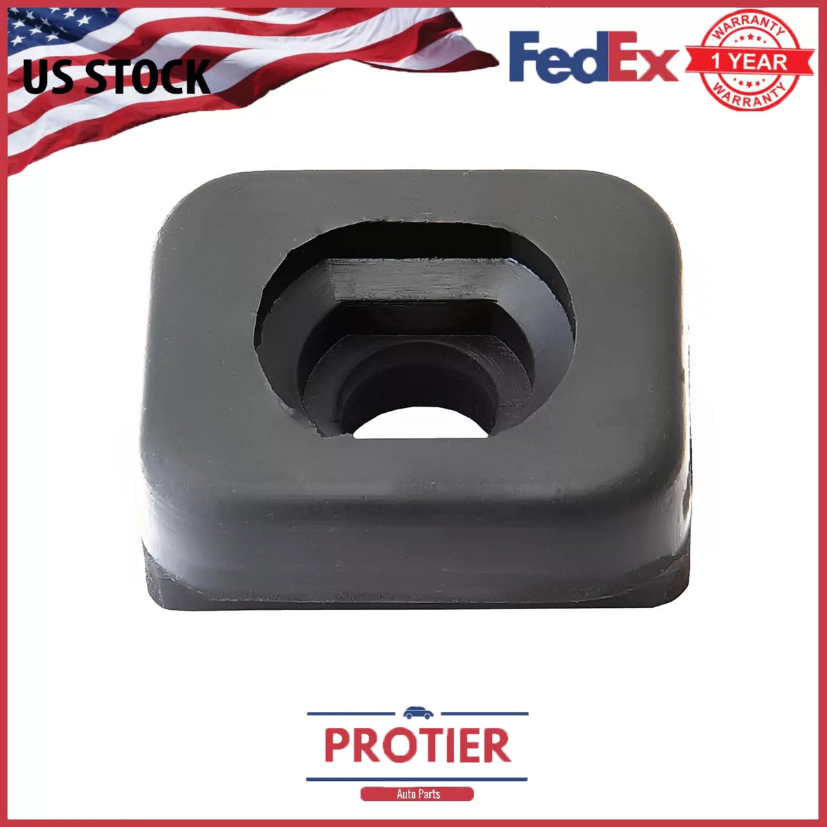 Lower Transmission Mount for GMC 1000 1500 2500 CHEVROLET BLAZER JIMMY SUBURBAN 6B93BC-57 [1]