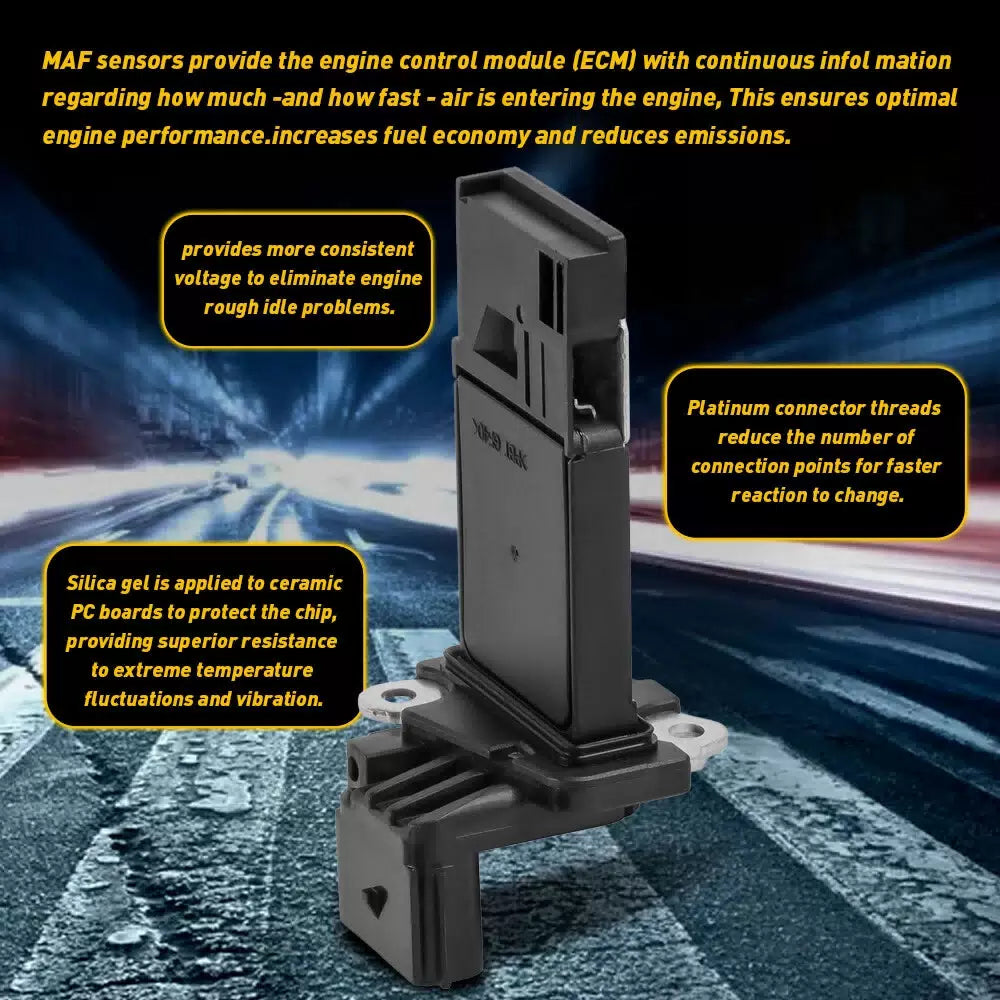MAF Mass Air Flow Sensor For Chevrolet Tahoe GMC GM Cadillac Buick 20787043 6B93BC-57 [5]