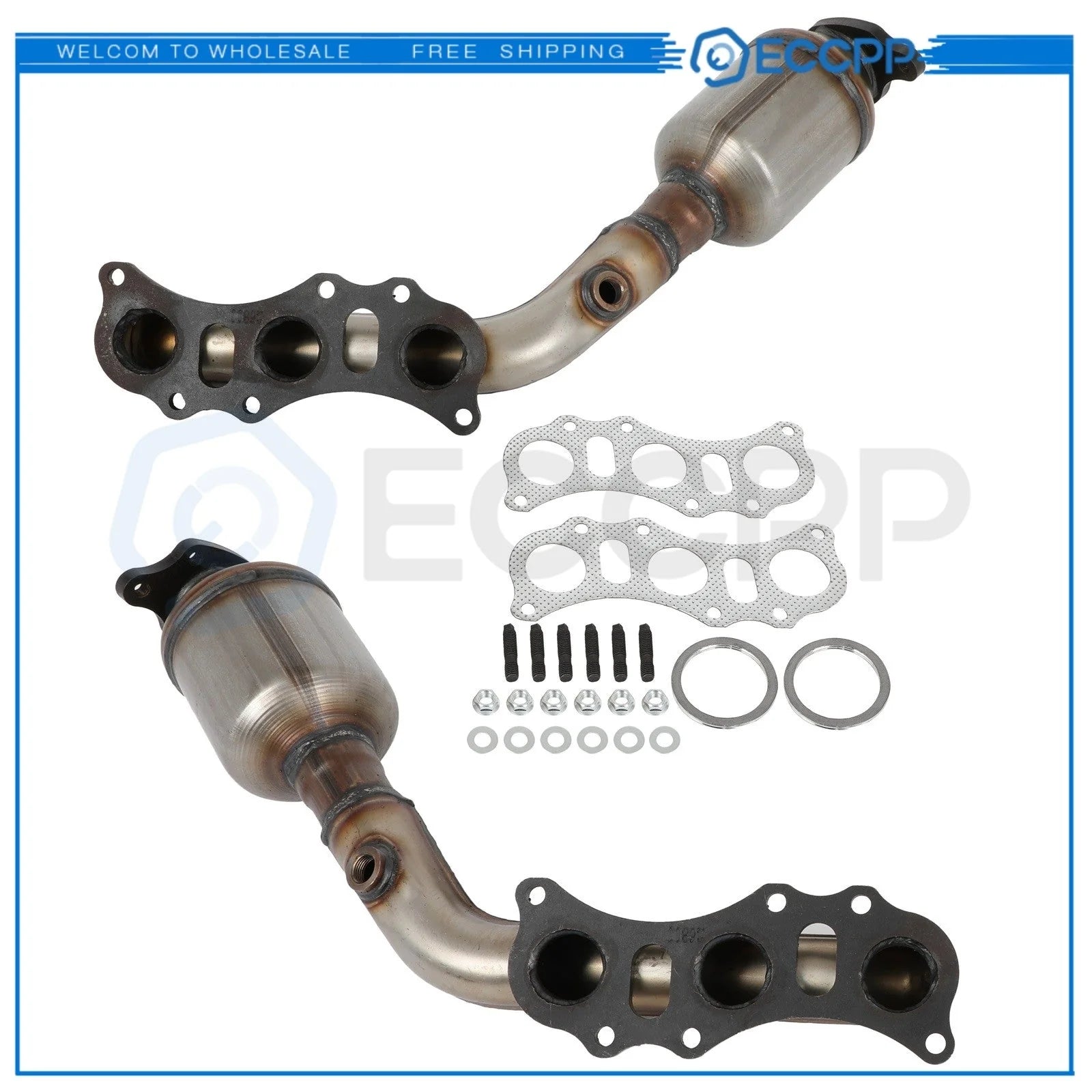 Manifold Catalytic Converters Pieces For 2005 2006-2011 TOYOTA Tacoma 4.0L EPA 6B93BC-57 [11]