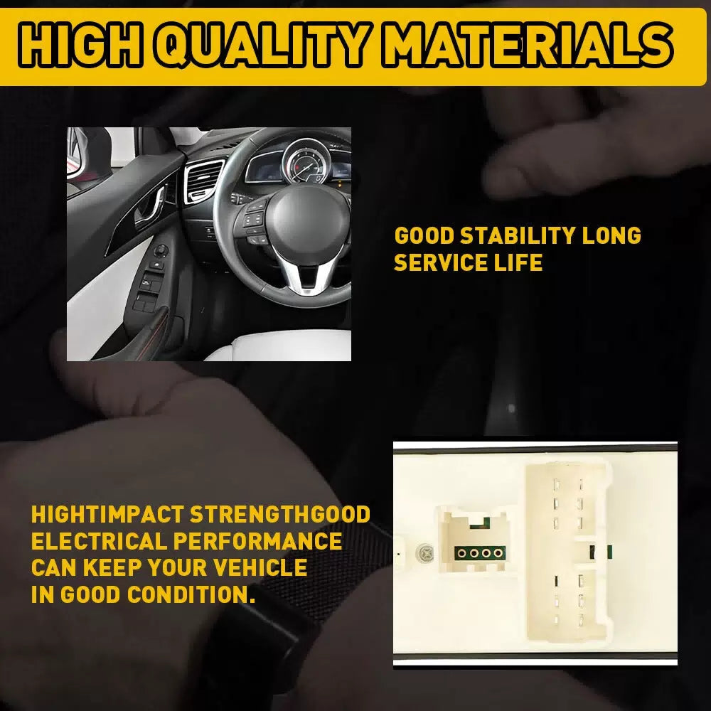 Master Driver Side Window Door Power Switch Fits Mazda 3 04-09 Mazda3 Sport 2009 6B93BC-57 [7]