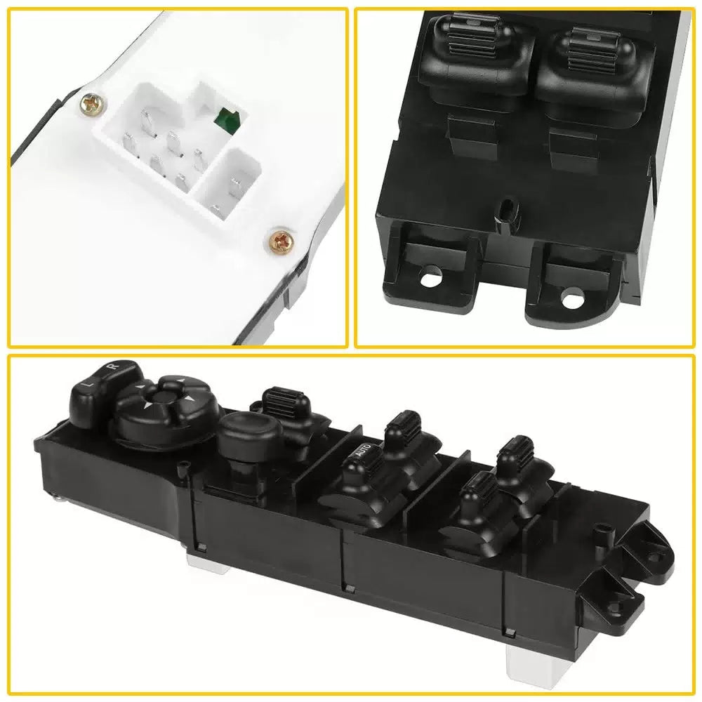Master Power Switch Door Window Fits 1997-2001 Cherokee Sport Jeep 12+8 Pin Auto 6B93BC-57 [5]