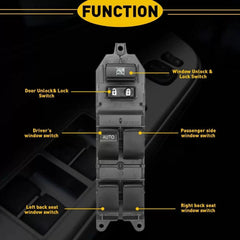 Master Power Window Door Switch For 2007-2012 Toyota Camry Tundra Corolla RAV4 A 6B93BC-57 [2]