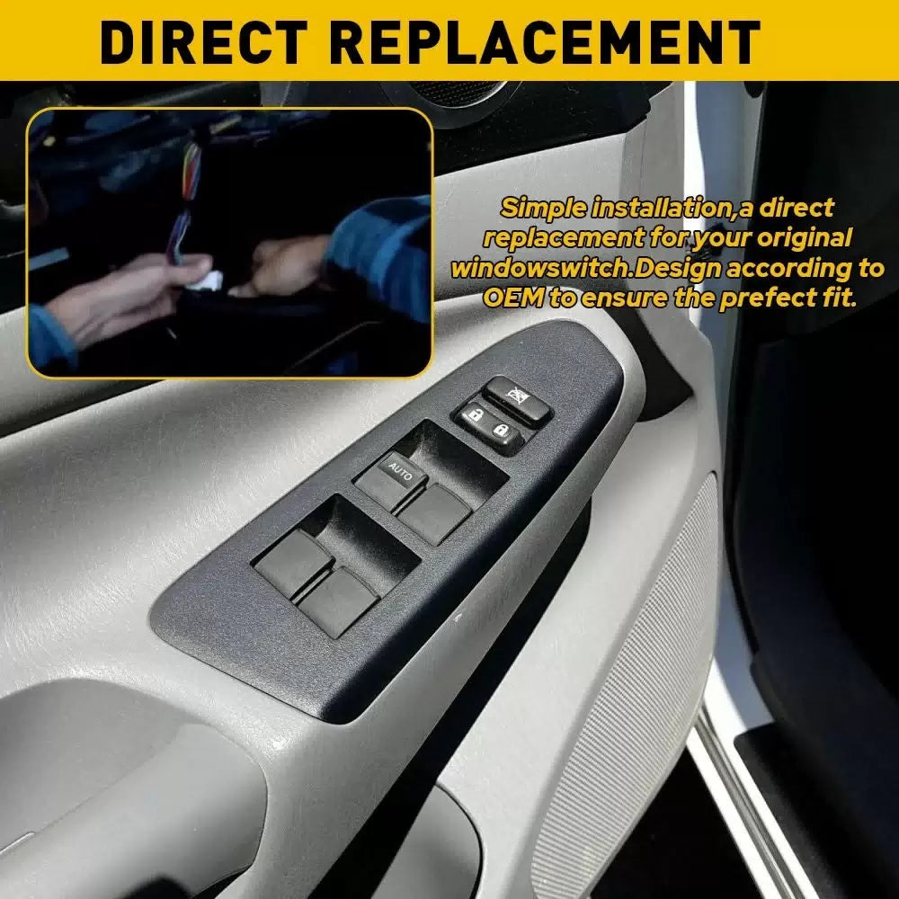 Master Power Window Door Switch For 2007-2012 Toyota Camry Tundra Corolla RAV4 A 6B93BC-57 [8]