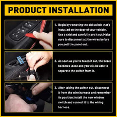 Master Power Window Door Switch Lock For 2013-2017 Dodge Ram 1500 2500 3500 Cars 6B93BC-57 [3]
