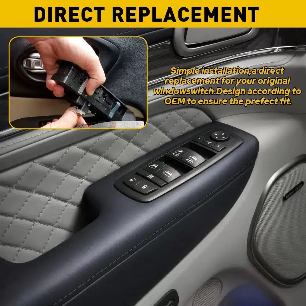 Master Power Window Door Switch Lock For 2013-2017 Dodge Ram 1500 2500 3500 Cars 6B93BC-57 [7]