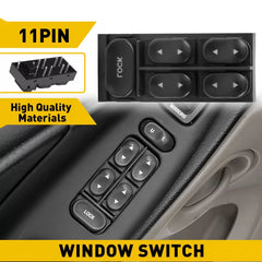 Master Power Window Door Switch for 1994 95 96-2004 Ford Mustang Convertible EOA 6B93BC-57 [1]
