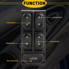 Master Power Window Door Switch for 1994 95 96-2004 Ford Mustang Convertible EOA 6B93BC-57 [2]