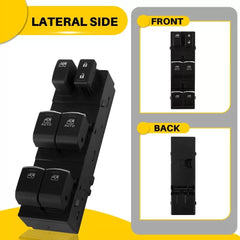 Master Power Window Switch for 2017-2018 Subaru Forester Left Driver Black EOA 6B93BC-57 [3]