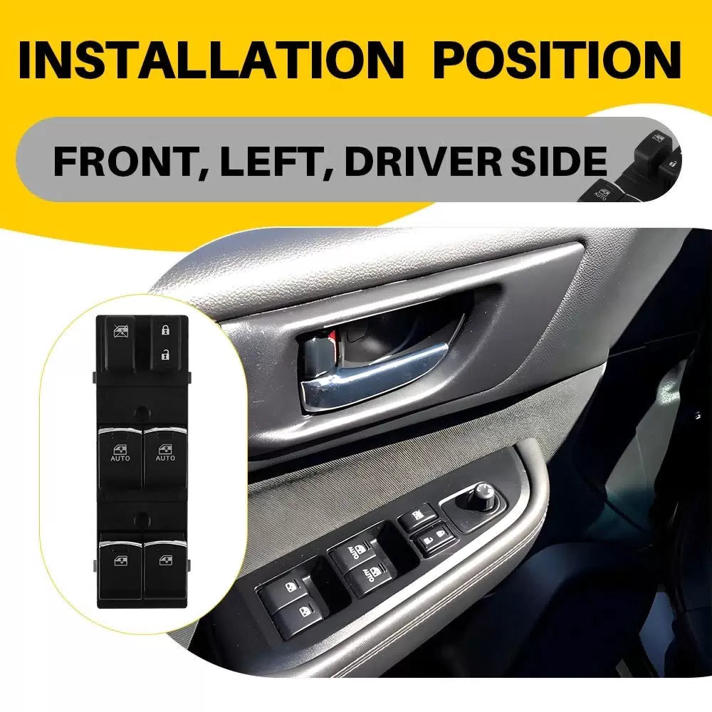 Master Power Window Switch for 2017-2018 Subaru Forester Left Driver Black EOA 6B93BC-57 [5]