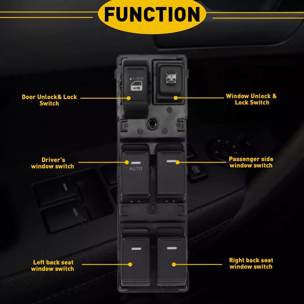 Master Power Window Switch for Kia Sorento 2010-2014 93570-2P100VA 93570-2P100 6B93BC-57 [5]