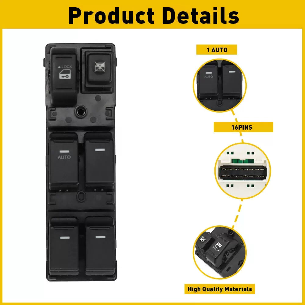 Master Power Window Switch for Kia Sorento 2010-2014 93570-2P100VA 93570-2P100 6B93BC-57 [8]