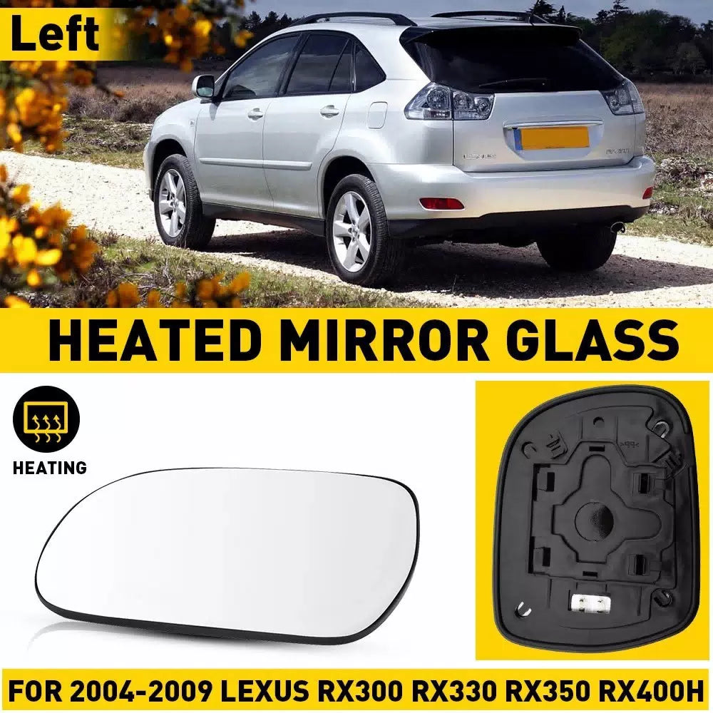 Mirror Glass For Lexus RX330 RX350 RX400H Left Driver LH 4109 Replacement EOA 6B93BC-57 [11]