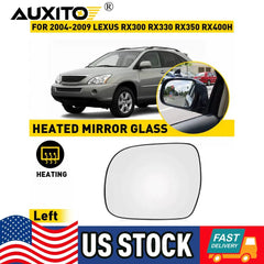 Mirror Glass For Lexus RX330 RX350 RX400H Left Driver LH 4109 Replacement EOA 6B93BC-57 [1]