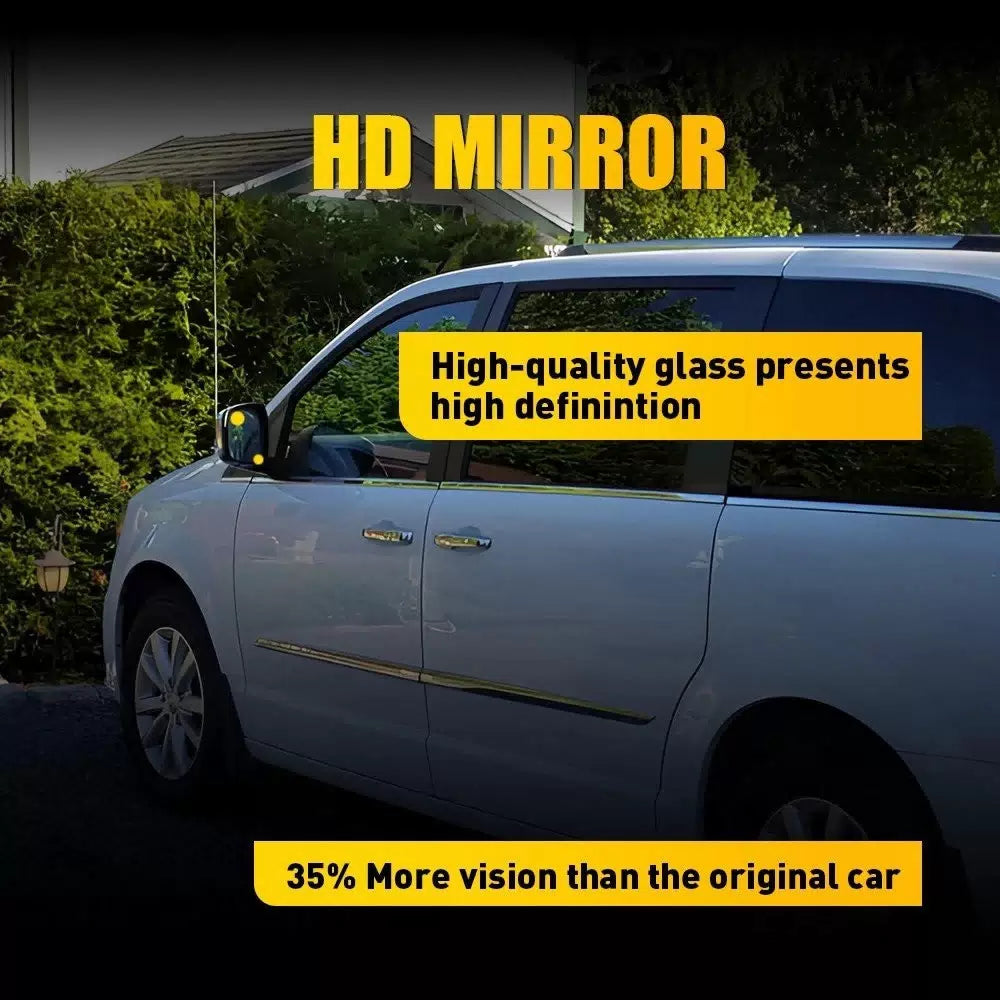 Mirror Glass Heated Driver Side Left for 2008-2016 Town Country Grand Caravan 6B93BC-57 [6]