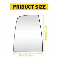Mirror Glass Upper Driver Side Left for LH Ford Transit Van 150 250 350 EOA 6B93BC-57 [2]