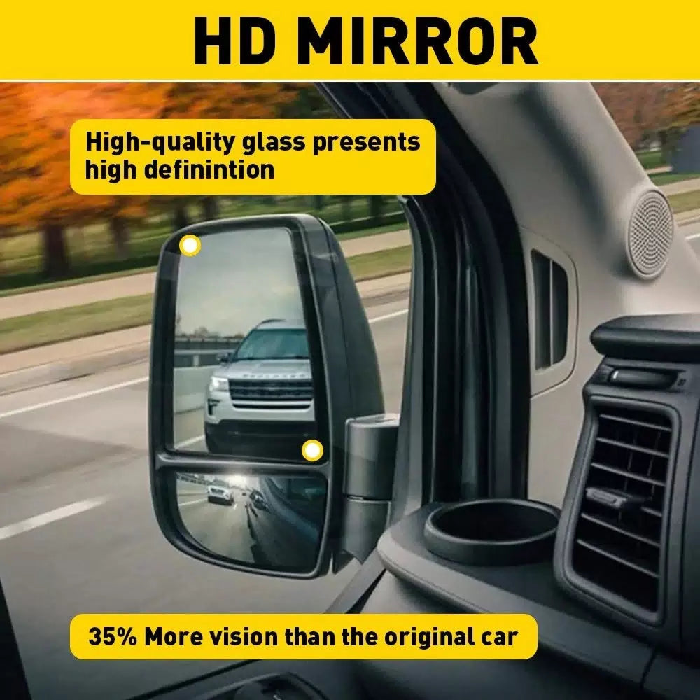 Mirror Glass Upper Driver Side Left for LH Ford Transit Van 150 250 350 EOA 6B93BC-57 [3]