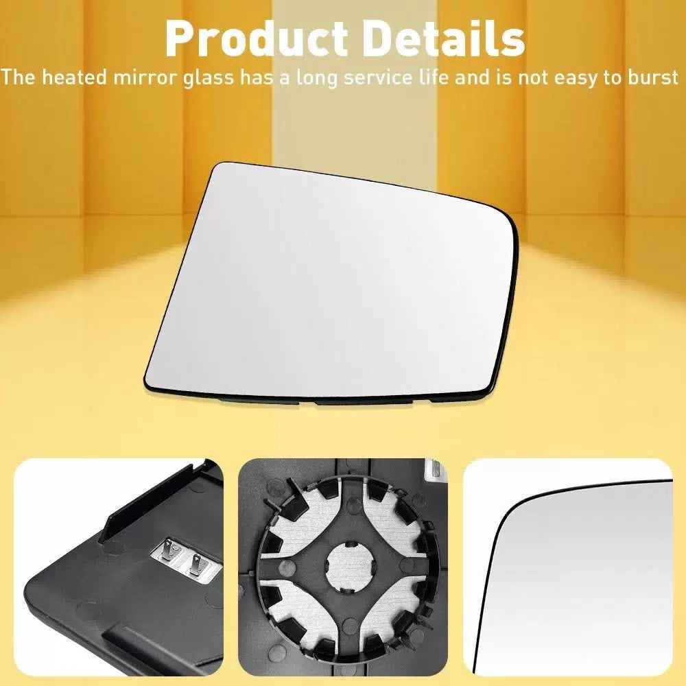 Mirror Glass Upper Driver Side Left for LH Ford Transit Van 150 250 350 EOA 6B93BC-57 [5]