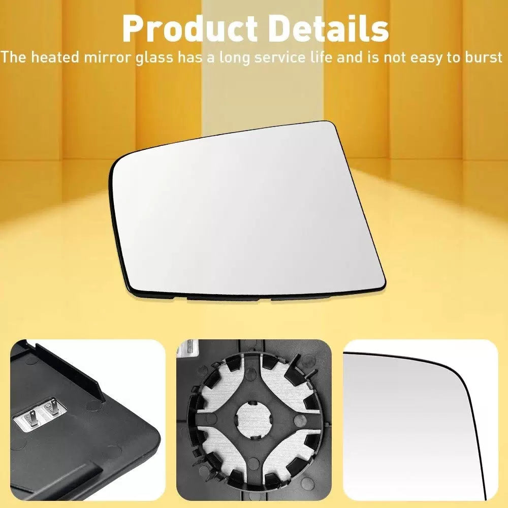 Mirror Glass Upper Driver Side Left for LH Ford Transit Van 150 250 350 EOA 6B93BC-57 [7]