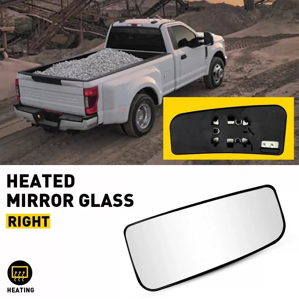 Mirror Lower Glass For 2017-2019 Ford F-250 Super Duty Passenger Right Side RH 6B93BC-57 [11]