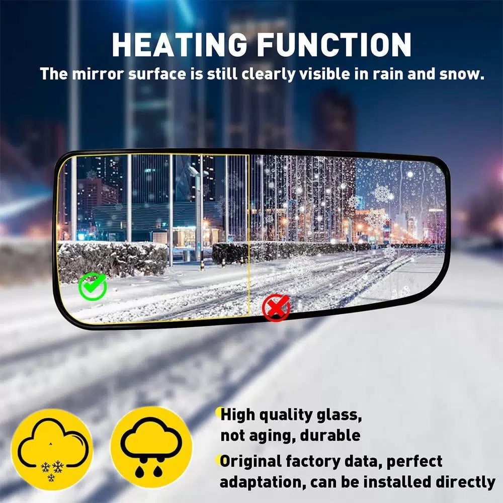 Mirror Lower Glass For 2017-2019 Ford F-250 Super Duty Passenger Right Side RH 6B93BC-57 [6]