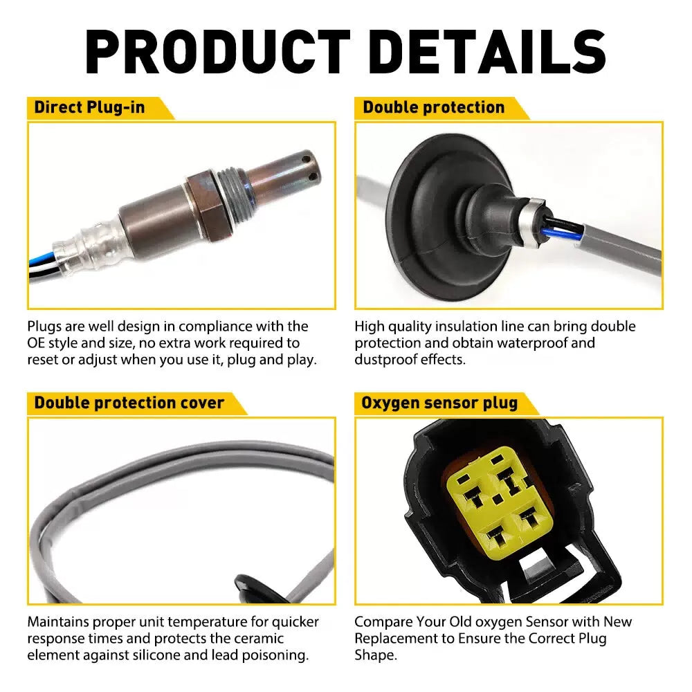 Mitsubishi OE Front O2 Sensor for 2008-2015 Mitsubishi Lancer Evolution X 6B93BC-57 [8]