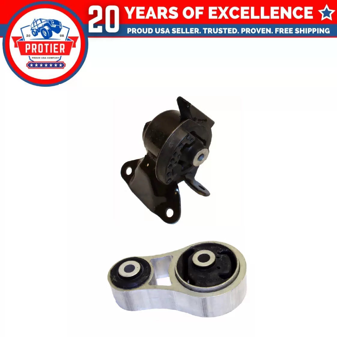 Motor & Torque Strut Mount 2PCS Set Fit 07-09 Mazda CX-7 2.3L/ 08-15 CX-9 3.7L 6B93BC-57 [1]