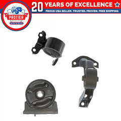 Motor & Trans Mount 3PCS Set for 2009-2011 Mitsubishi Lancer 2.4L for Manual 6B93BC-57 [1]