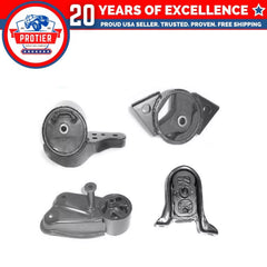 Motor & Trans Mount Set 1990-1992 Fits Nissan Stanza 2.4L Manual Trans 4PCS 6B93BC-57 [1]