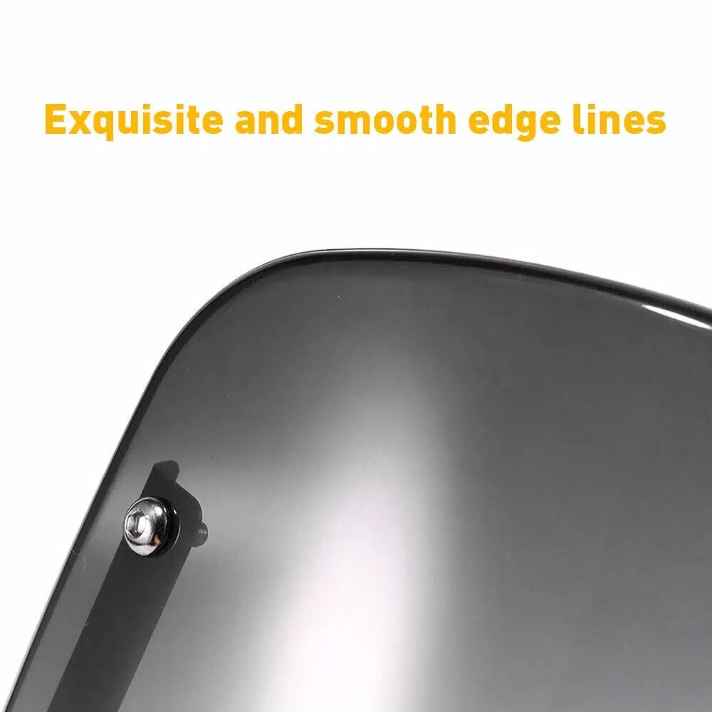 Motorcycle Headlight Windshield Windscreen Universal For 5-7'' Round Headlight A 6B93BC-57 [6]