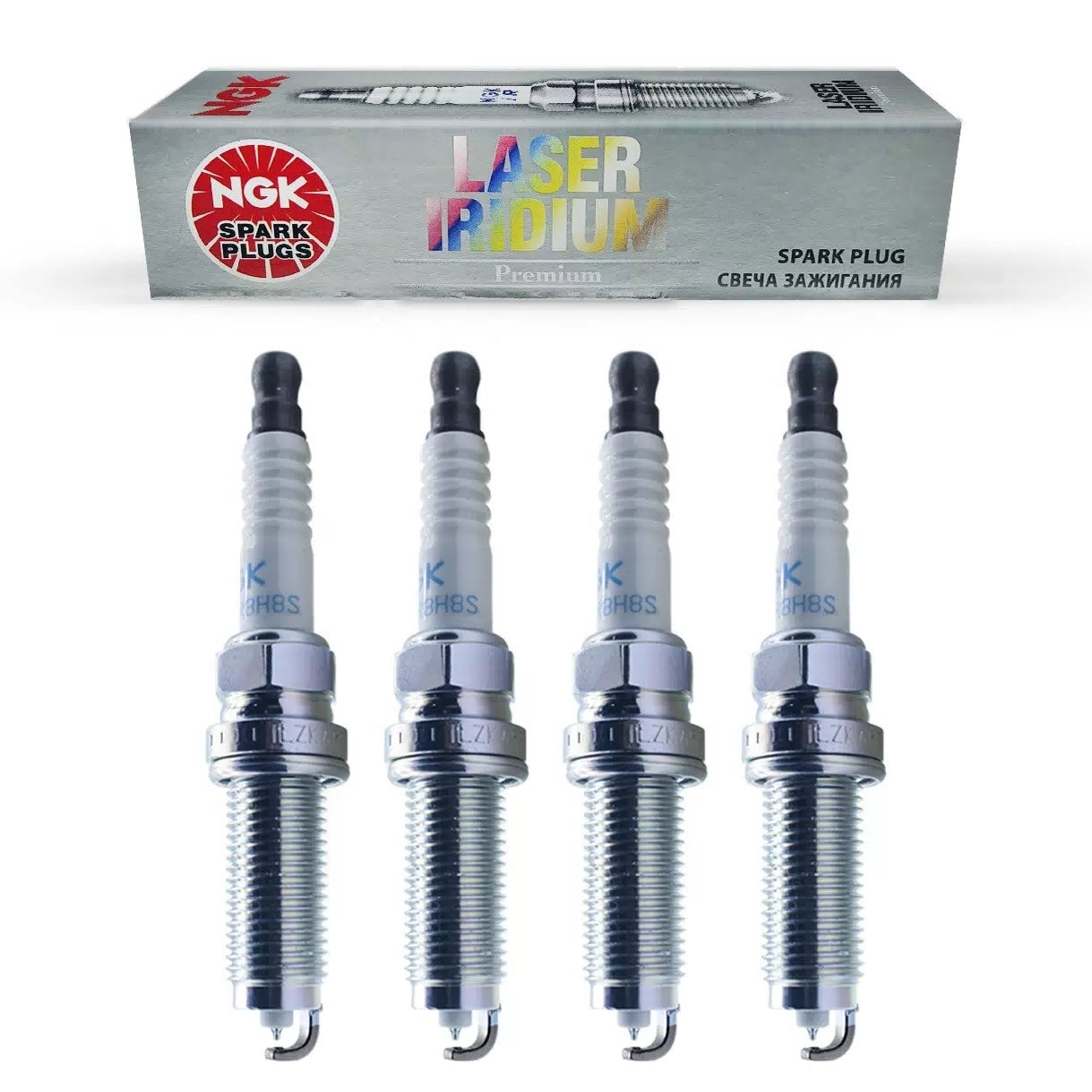 Ngk Laser Iridium (4) Spark Plug ILZKAR8H8S/95112 For Honda Civic 1.5L [5]