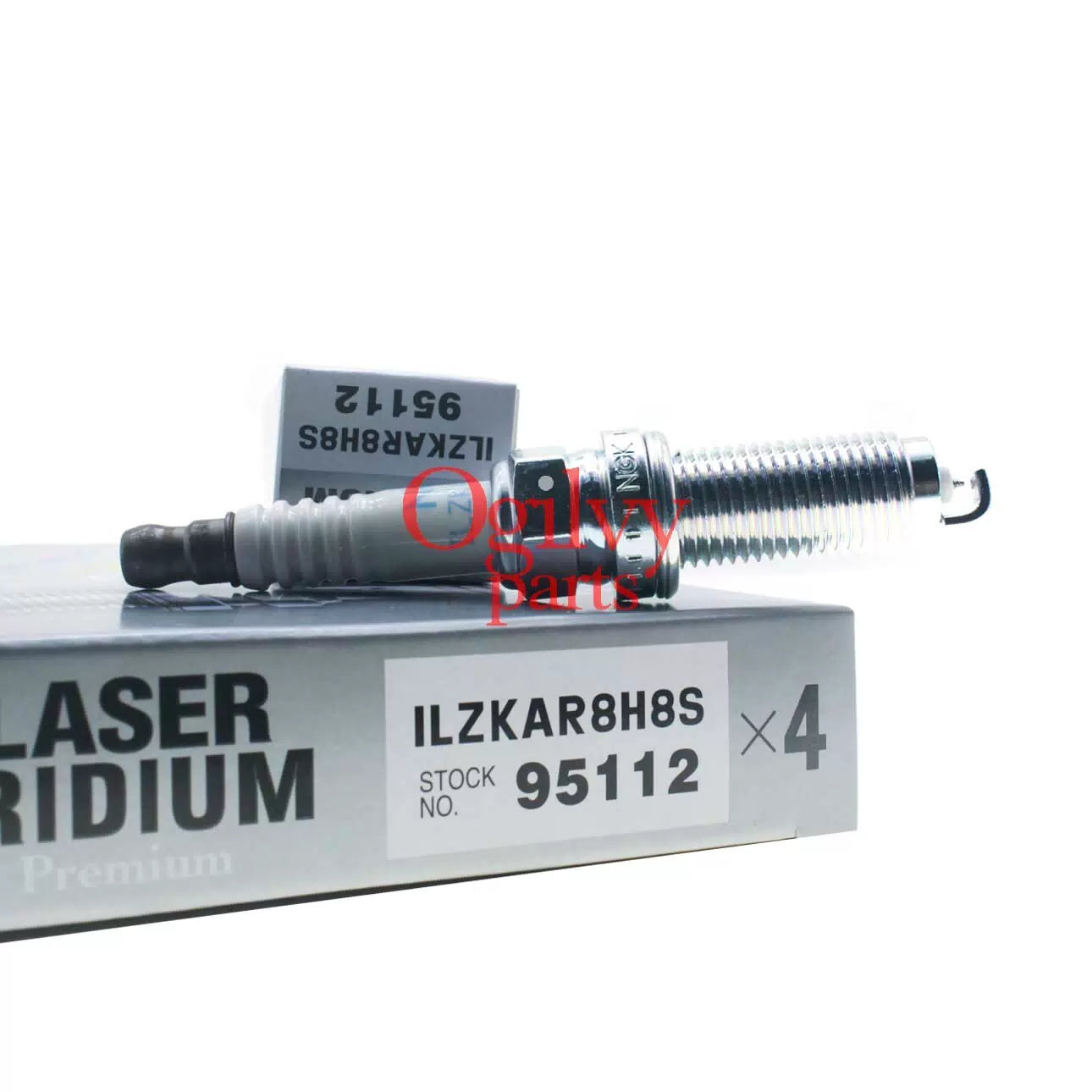 Ngk Laser Iridium (4) Spark Plug ILZKAR8H8S/95112 For Honda Civic 1.5L [8]