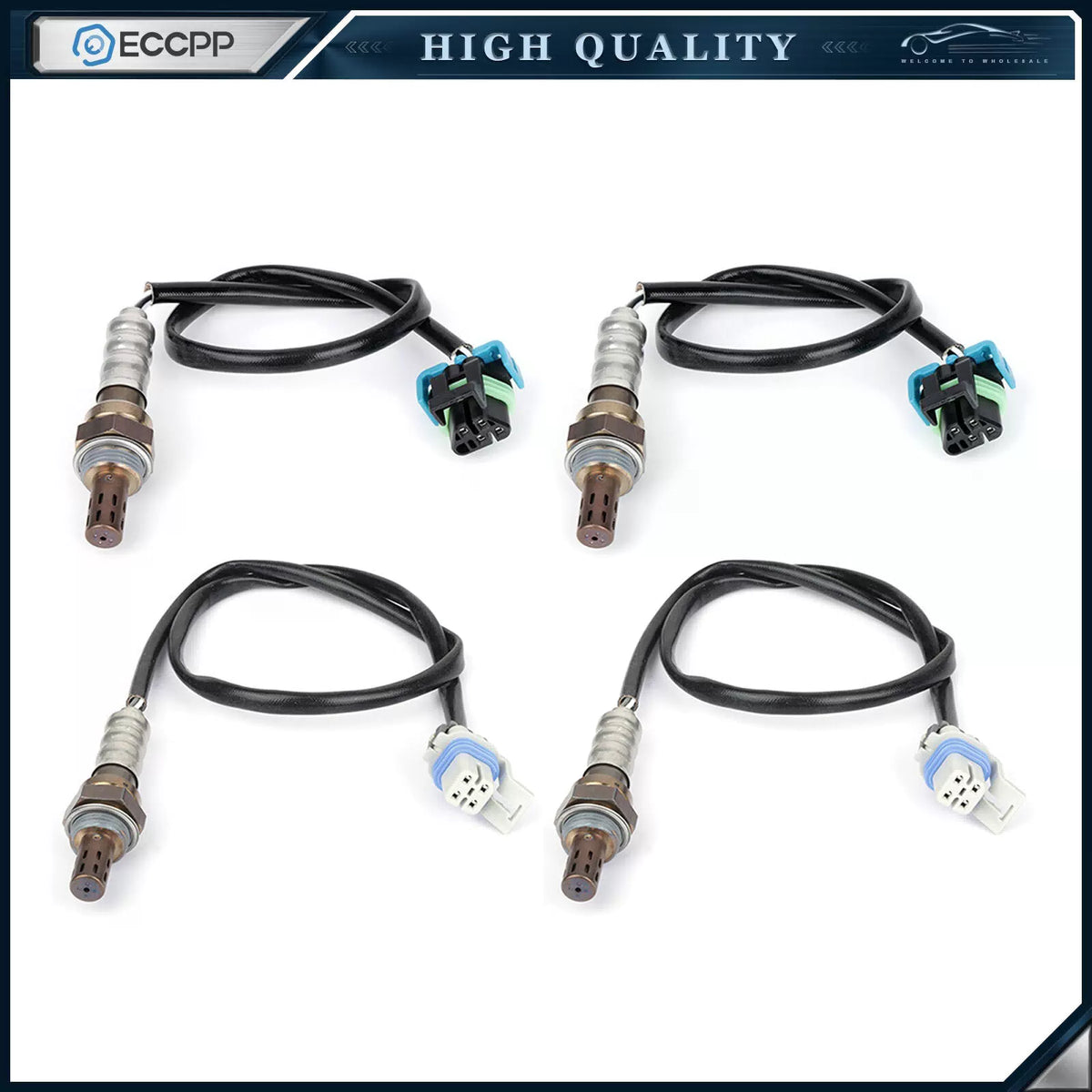 O2 Oxygen 02 Sensor for 03-06 Cadillac Escalade 6.0L Upstream + Downstream 4pcs 6B93BC-57 [1]