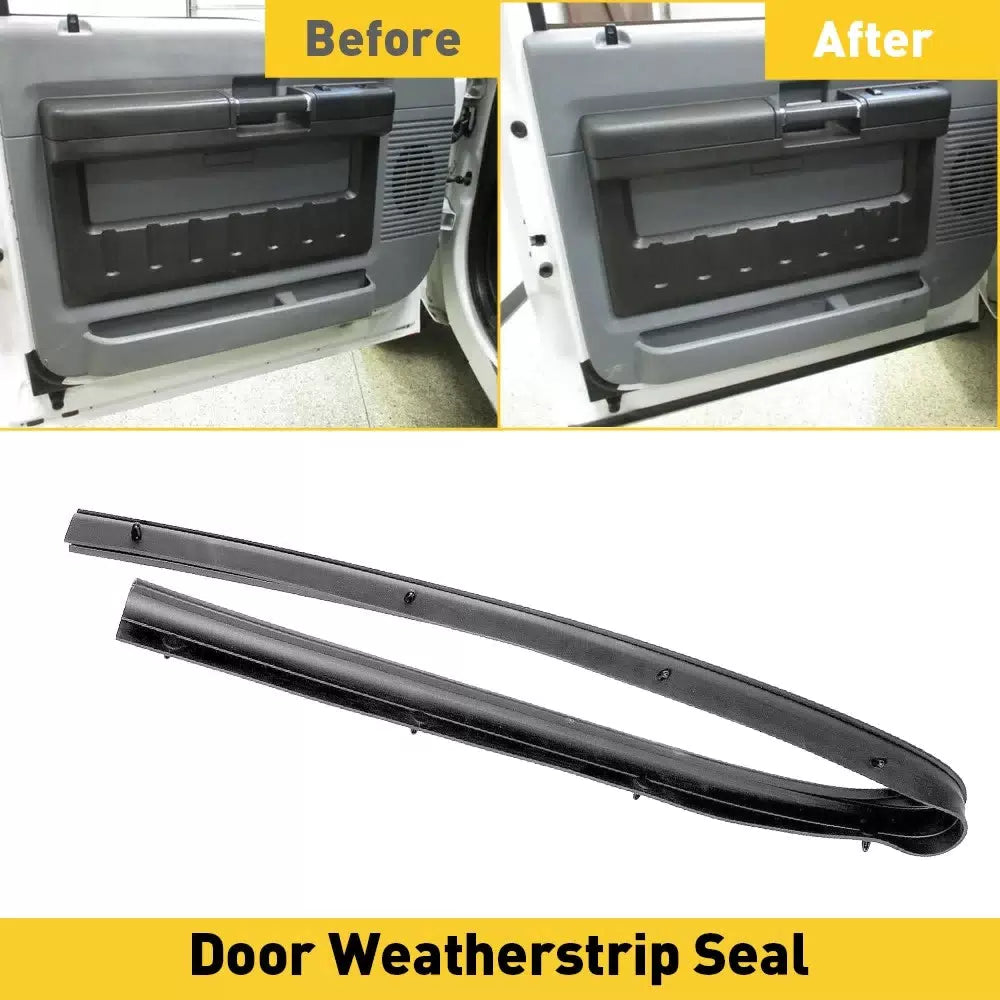 OEM Front Right Left Door Lower Seal Weatherstrip Set For 1999-16 Super Duty EOA 6B93BC-57 [1]