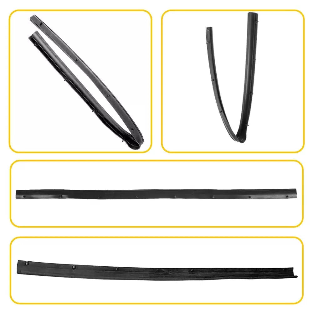OEM Front Right Left Door Lower Seal Weatherstrip Set For 1999-16 Super Duty EOA 6B93BC-57 [3]