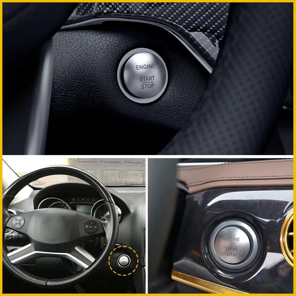 OEM Keyless Push Start Stop Button Go Engine Ignition Switch for Mercedes Benz 6B93BC-57 [9]