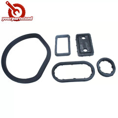Oil Filter Housing Seal Seals Kit 5pcs for Mercedes W203 W208 W209 1121840261 6B93BC-57 [1]