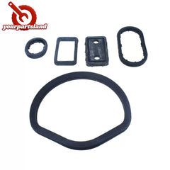 Oil Filter Housing Seal Seals Kit 5pcs for Mercedes W203 W208 W209 1121840261 6B93BC-57 [4]