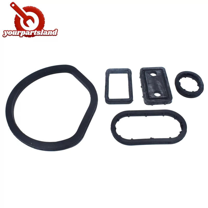 Oil Filter Housing Seal Seals Kit 5pcs for Mercedes W203 W208 W209 1121840261 6B93BC-57 [8]