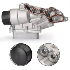Oil Filter Housing With Oil Cooler 2721800510 For Mercedes-Benz CL550 R350 S550 6B93BC-57 [2]